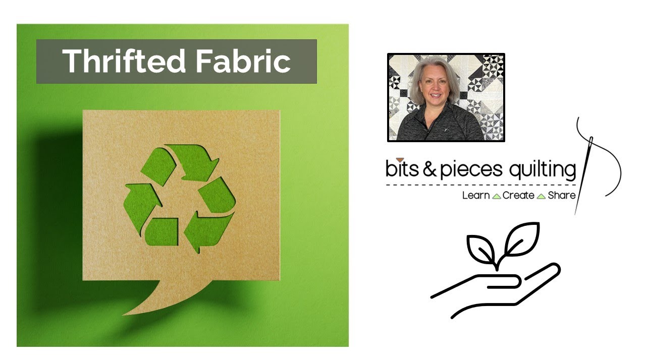 Alternative Sources for Quilting Fabrics!  Thrifted, Secondhand, Recycled and Resold