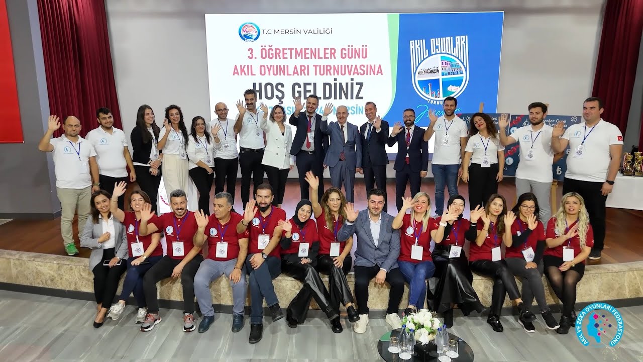3. ÖĞRETMENLER GÜNÜ AKIL OYUNLARI TURNUVASI MERSİN