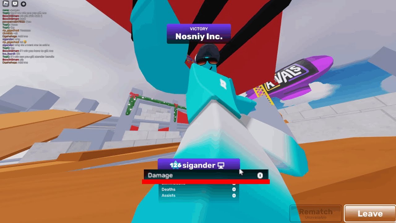 Roblox Rivals but I do zero Damage