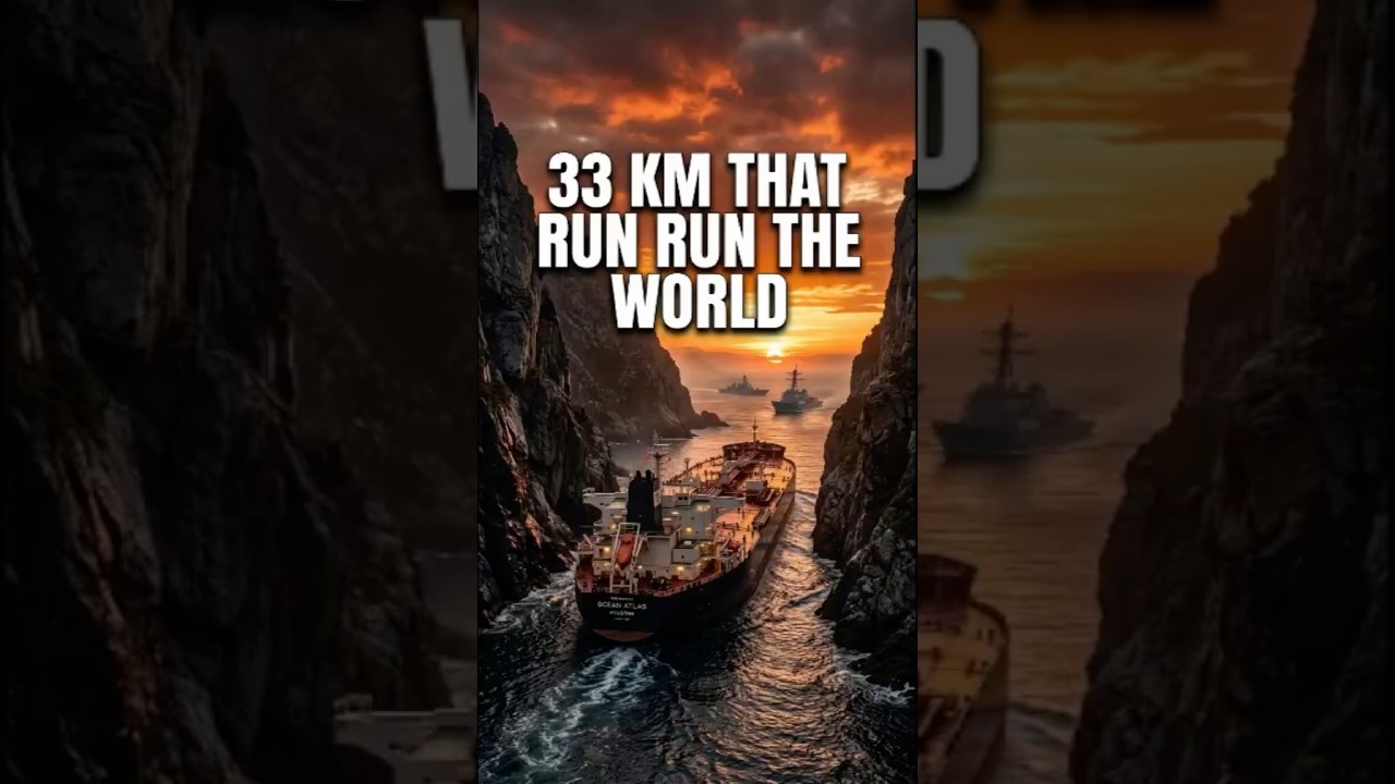This Strait Controls 20% of the World&rsquo;s Oil #geopolitics  #hormuz