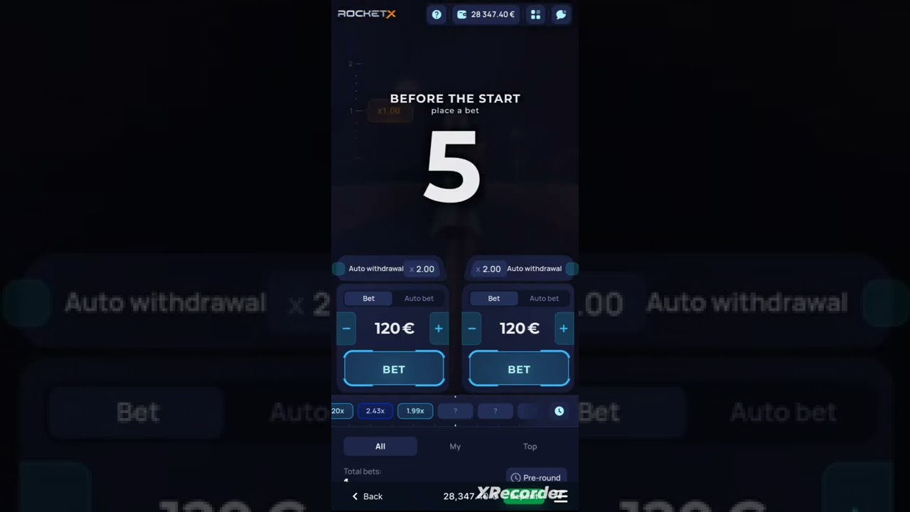 RocketX Over 1000&euro; In 1WIN Casino