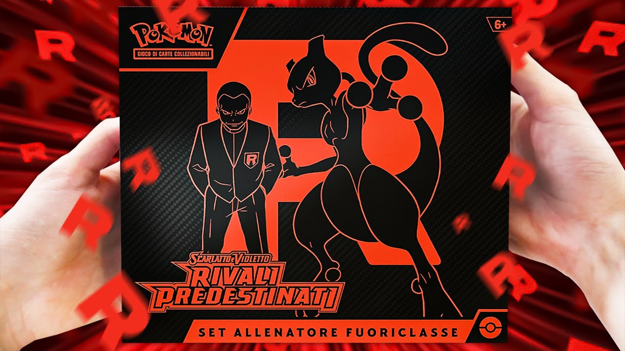 APRO IL SET ALLENATORE FUORICLASSE DI POKEMON RIVALI PREDESTINATI! - Elite Trainer Box Mewtwo