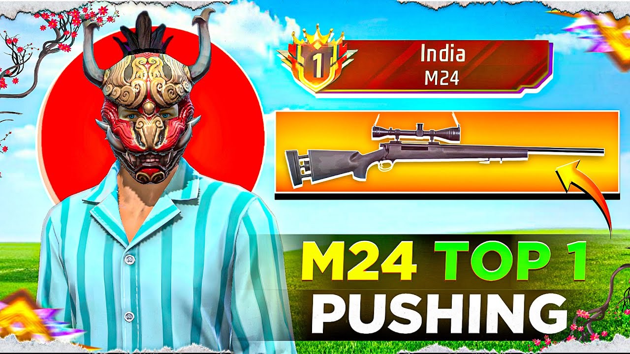 Finally M24 Sniper Top 1 India Done 🤩 - FUN2 GAMER