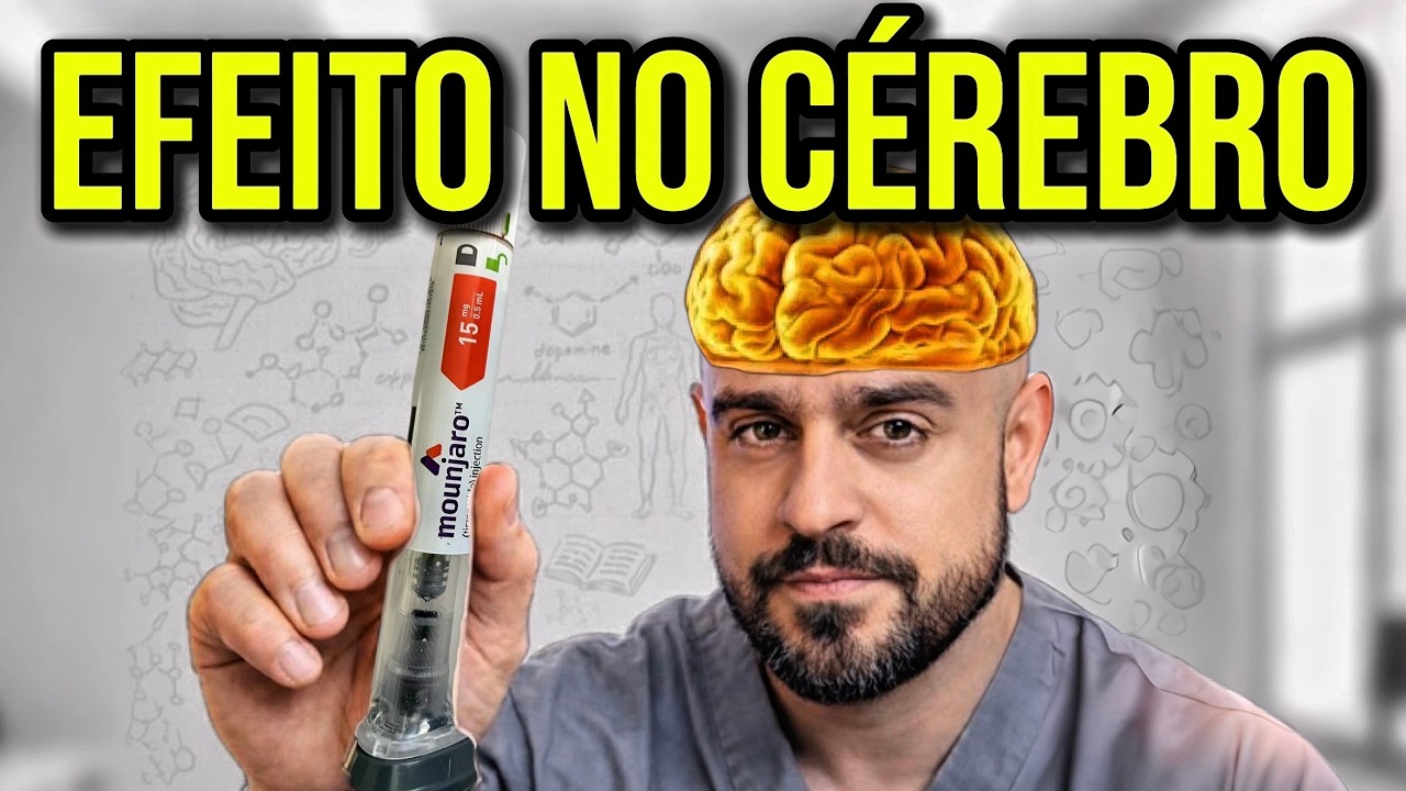 Por que o Mounjaro emagrece a CABEÇA? (Medicina explica)