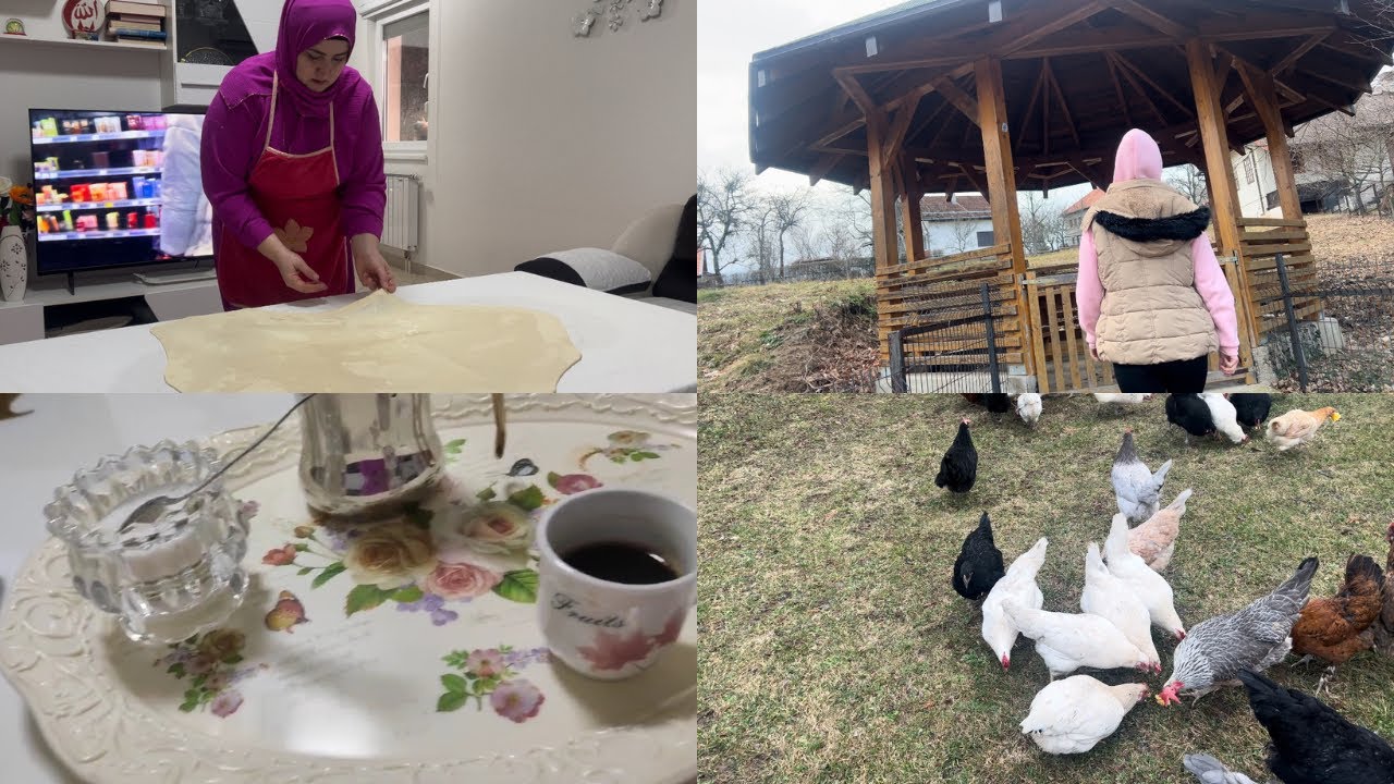 Krompirusa,palacinke i setnja sa kcerkom 💛 / Obican dan iz mog zivota