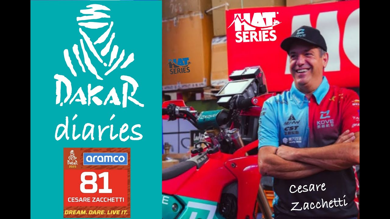 DAKAR DIARIES 2025 Prologo - Cesare Zacchetti con Jader Giraldi e Paolo Lucci  HAT Dakar Experience