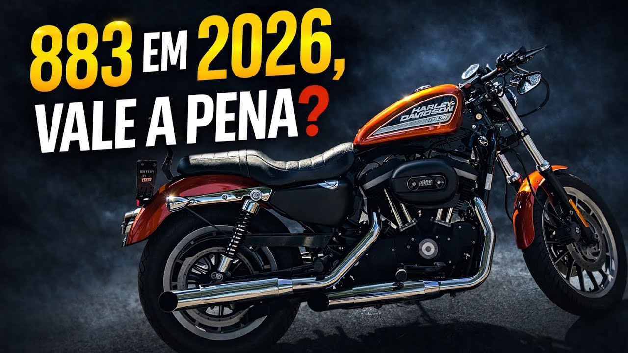 Harley-Davidson 883 em 2026: Ainda Vale a Pena Ter Uma?