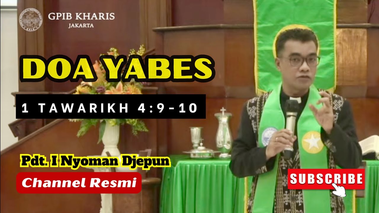 Doa Yabes | 1 Tawarikh 4:9-10