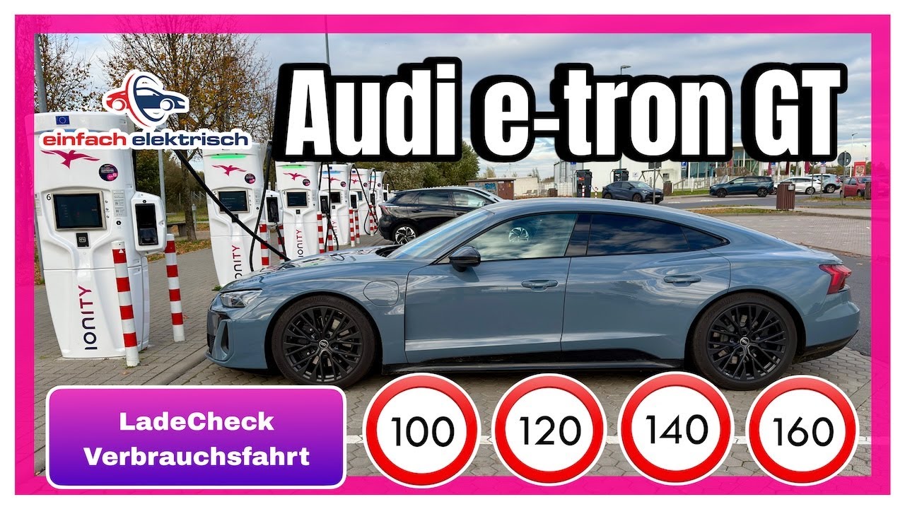 Audi e-tron GT  kann er durch Effizienz & Ladepower überzeugen ⁉️
