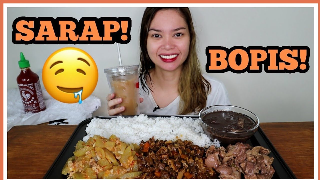 KARINDERYA MUKBANG | BOPIS, BICOL EXPRESS, DINUGUAN AT GINISANG UPO