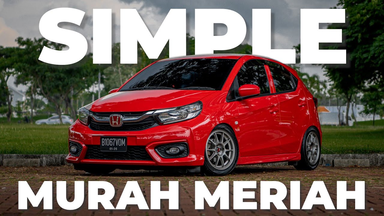 Review Modifikasi Honda Brio Satya | Budget Mahasiswa Murah Meriah