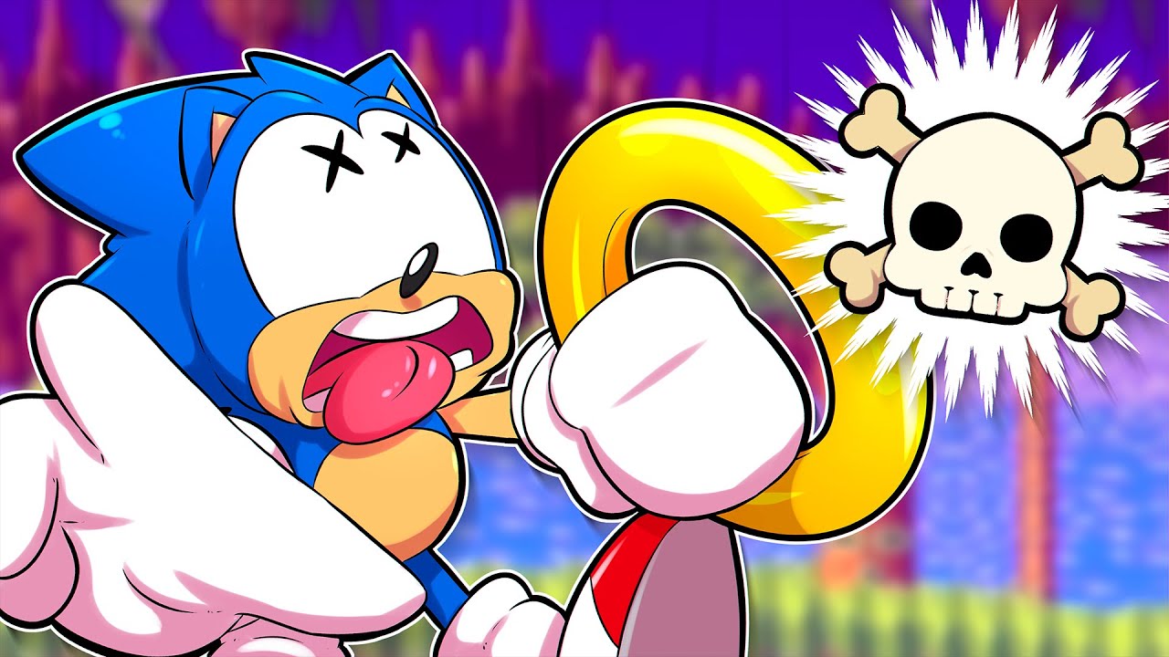 SONIC, MAS SE PEGAR ANÉIS PERDE A VIDA!