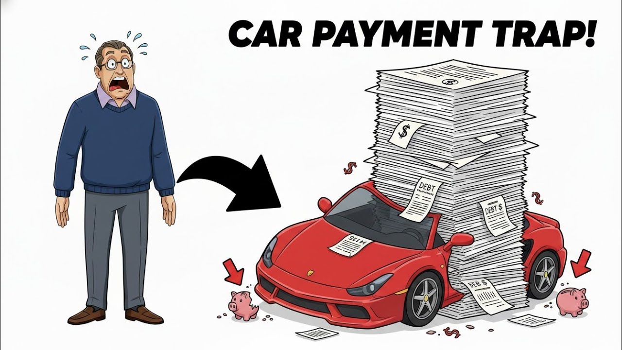 The Car Payment Trap Destroying Middle-Class Wealth | @TIMINVESTSHUB5 #financialplanning #carpayment
