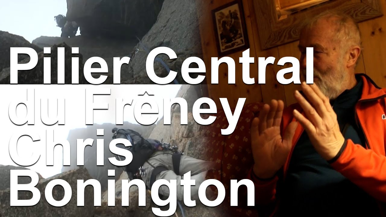 Pilier Central du Fr&ecirc;ney Voie Classique Chris Bonington Courmayeur Mont-Blanc montagne alpinisme