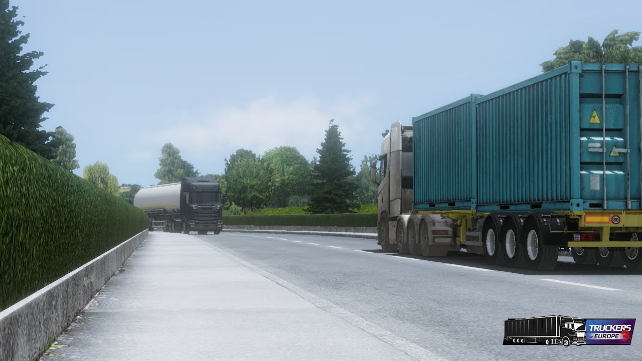 Truckers of Europe 3 driving new roads its intresting to play . #truckersofeurope3 