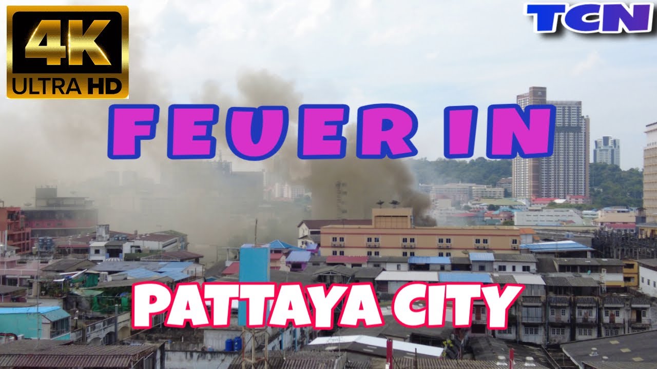 Feuer in Pattaya-Sieht nicht gut aus. Hoffentlich nichts Großes