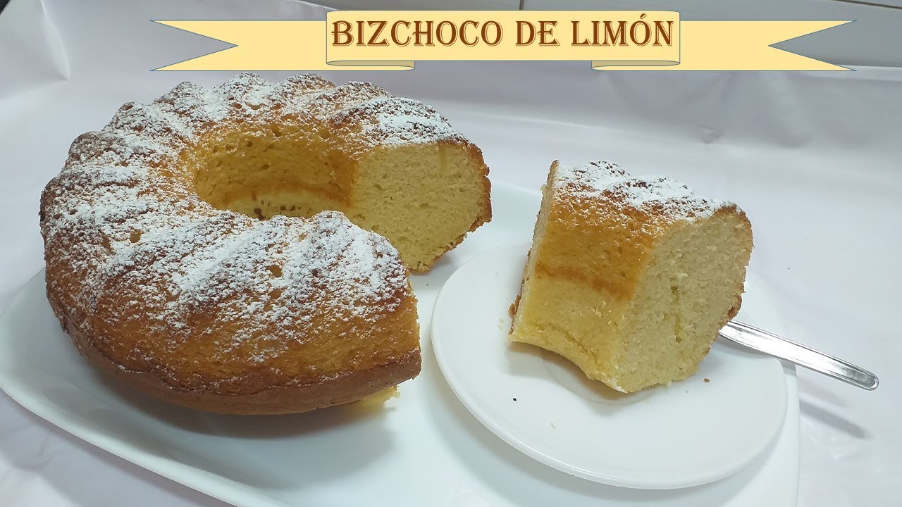 Bizcocho de Limón en Monsieur Cuisine Connect / Plus / Thermomix # RECETA fácil