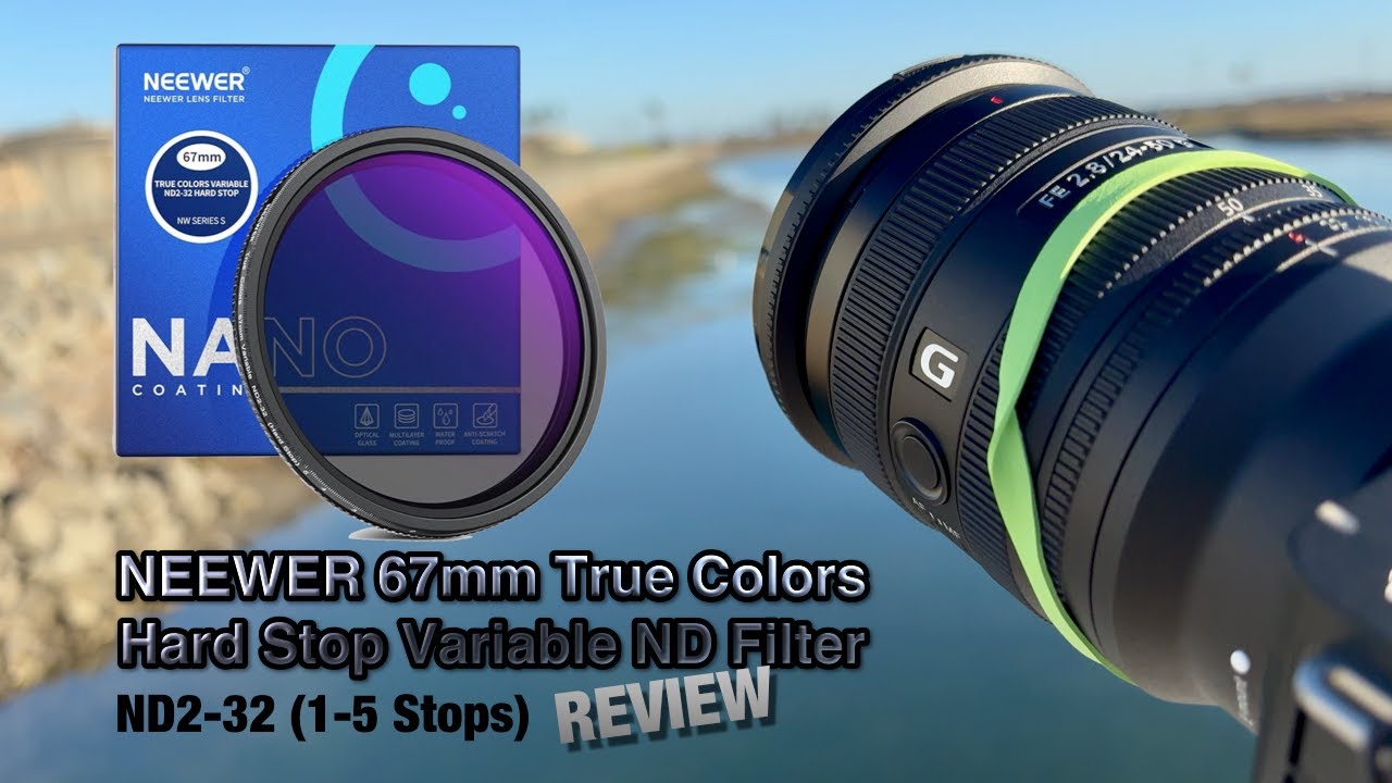 NEEWER 67mm True Colors Hard Stop Variable ND Filter ND2-32 (1-5 Stops) Review