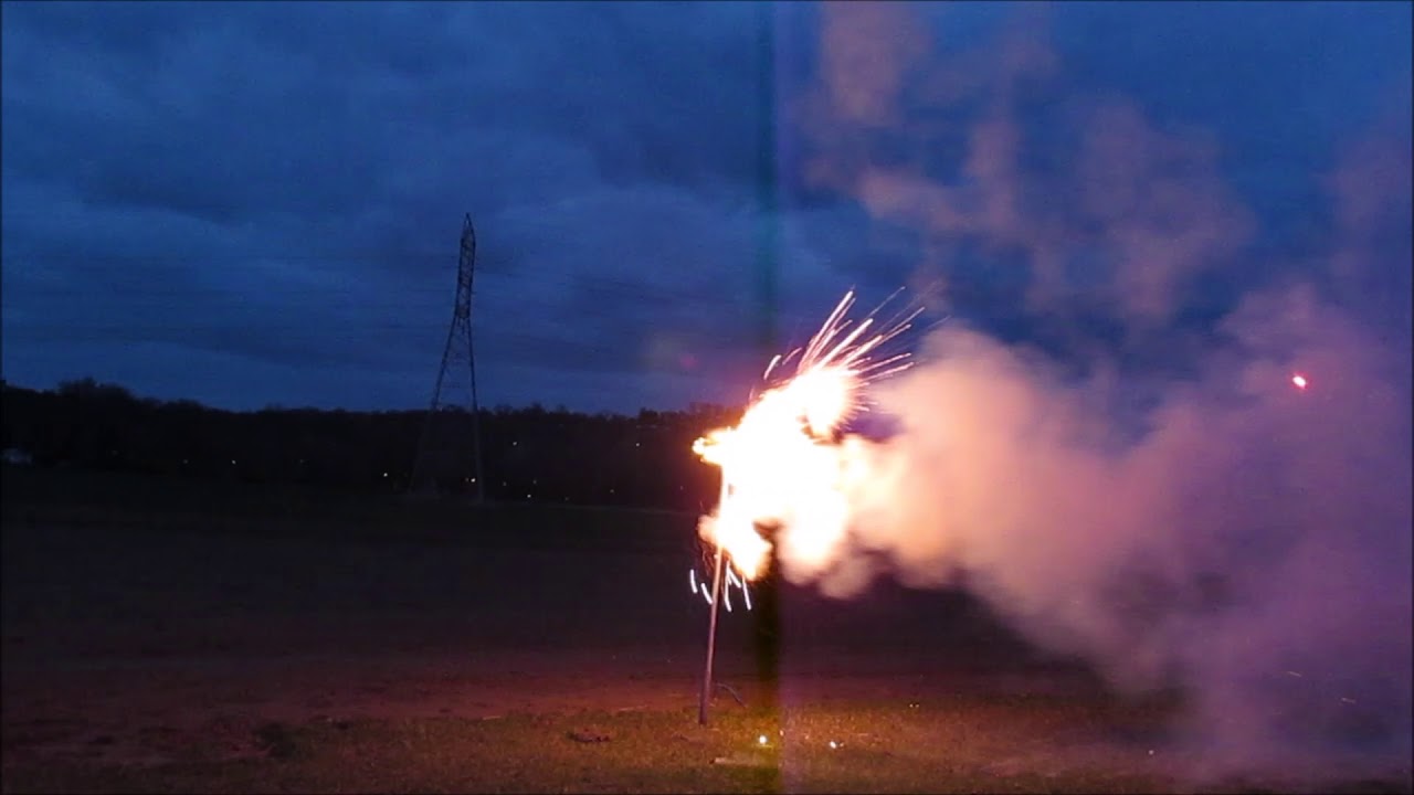 Testing of 49 Ounce Whistling Girandola