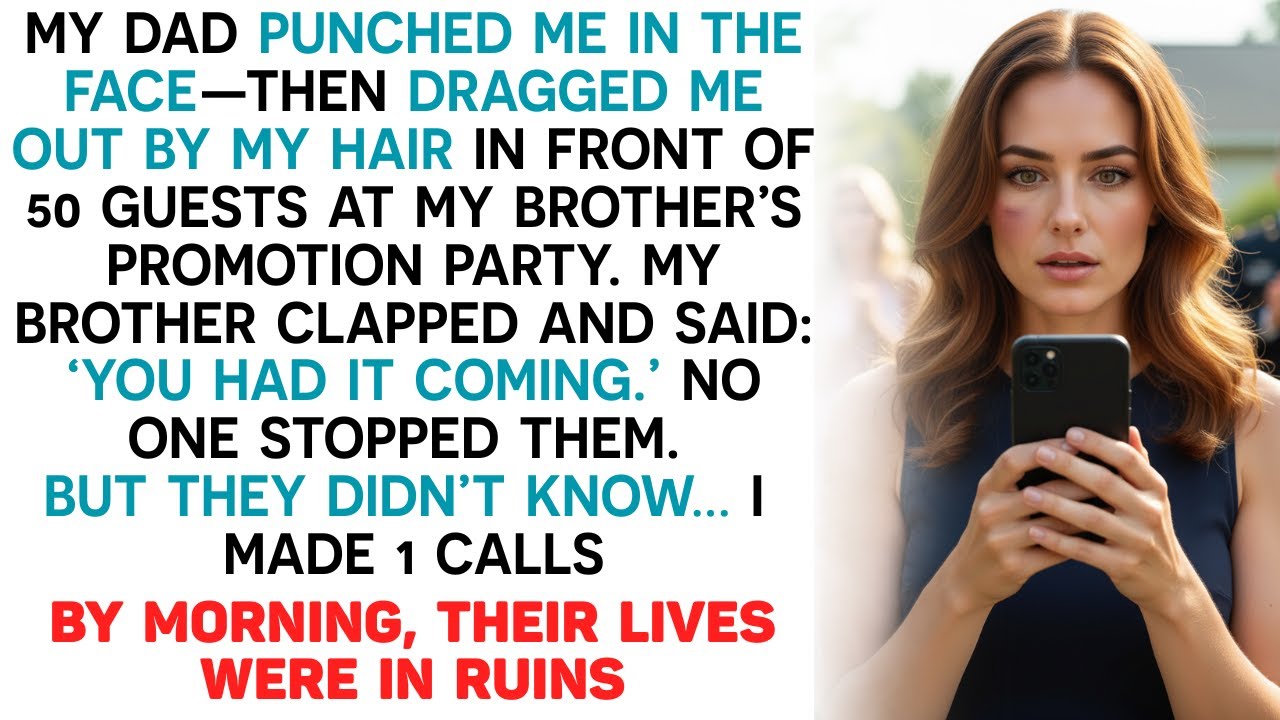 My Dad Punched Me In The Face, Dragged Me Out By My Hair—One Call Later, Their Lives Were Ruined...