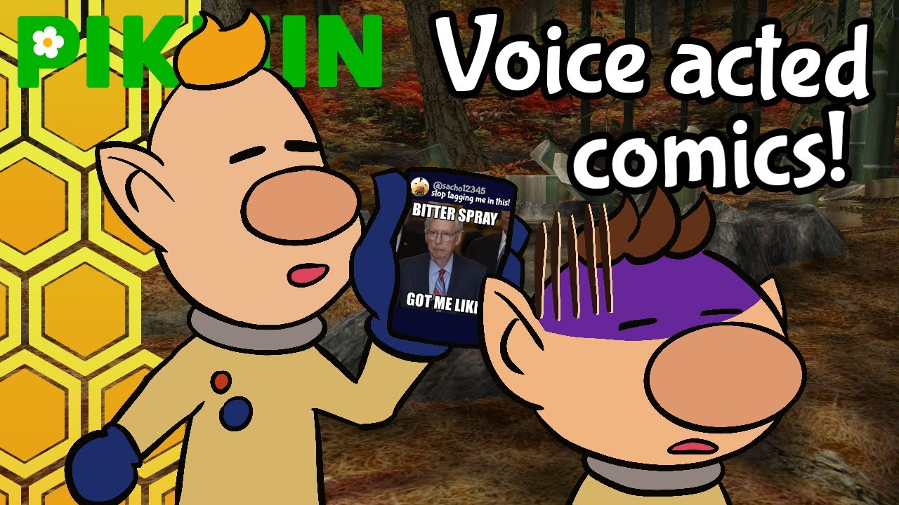 Voice Acted Pikmin Comics!