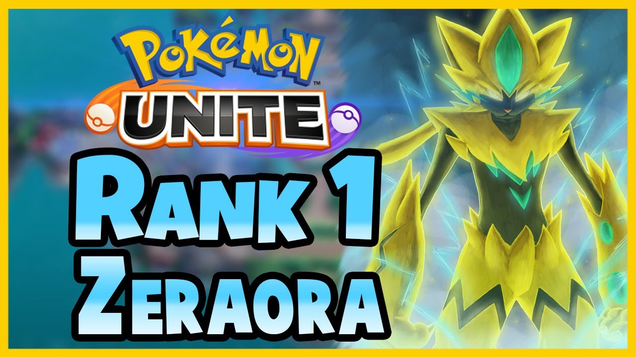 Rank 1 Zeraora Build - Pokemon Unite