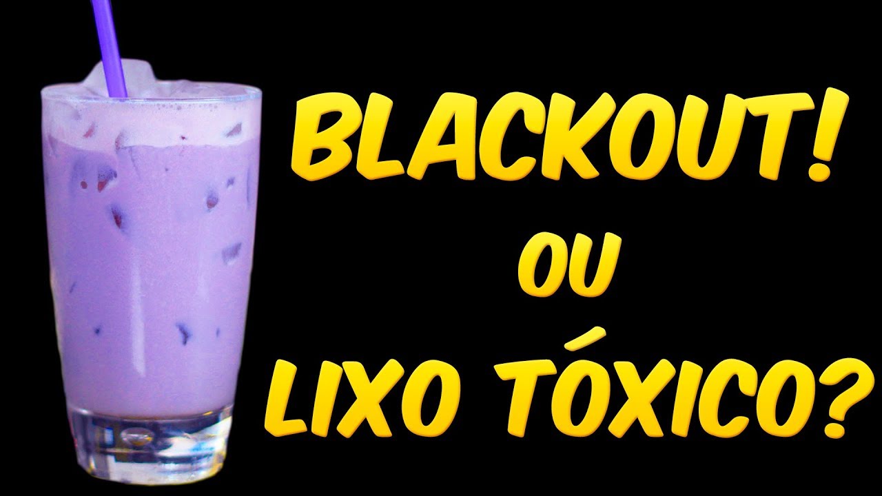 COMO FAZER O DRINK BLACKOUT - AllCool #235