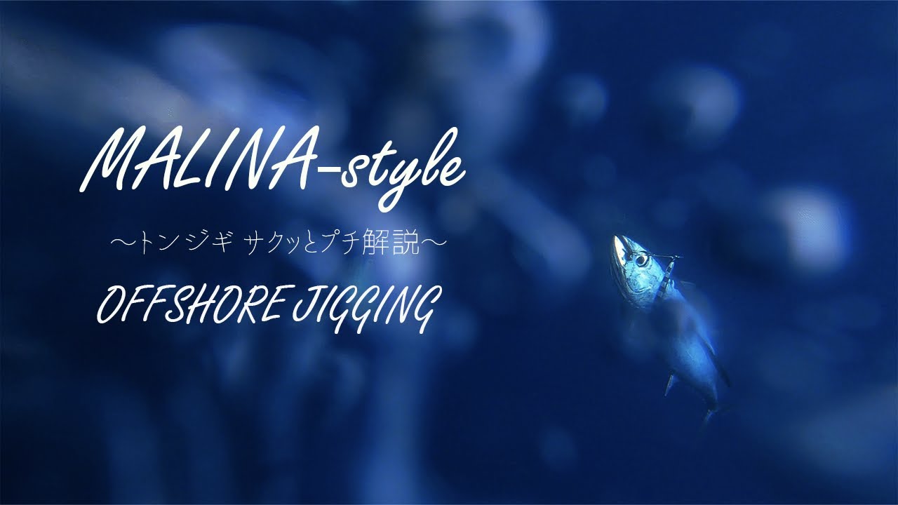 【OFFSHORE JIGGING】MALINA流トンジギ サラッと解説 【Albacore TUNA】