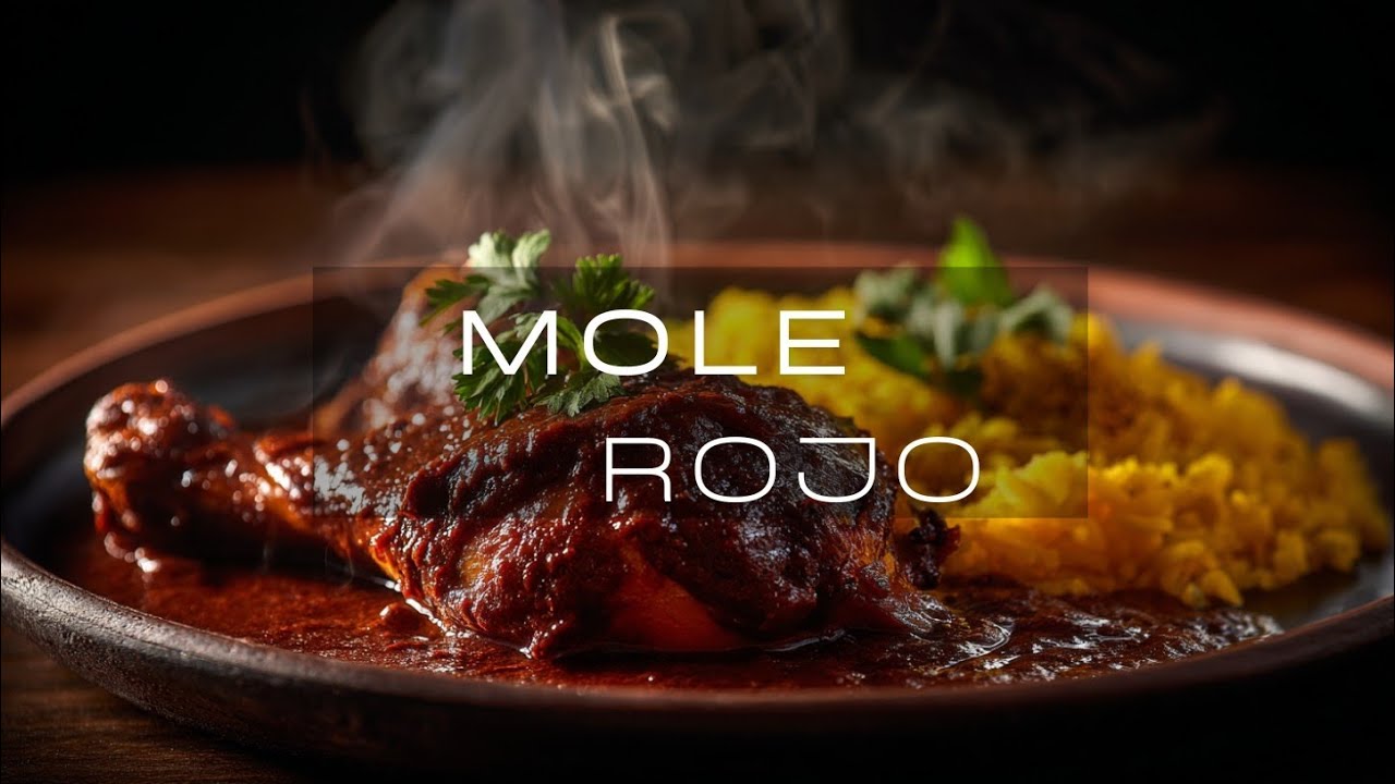 Delicious Easy Mole Rojo Recipe With Mexican Rice | Homestyle Mexican Cooking