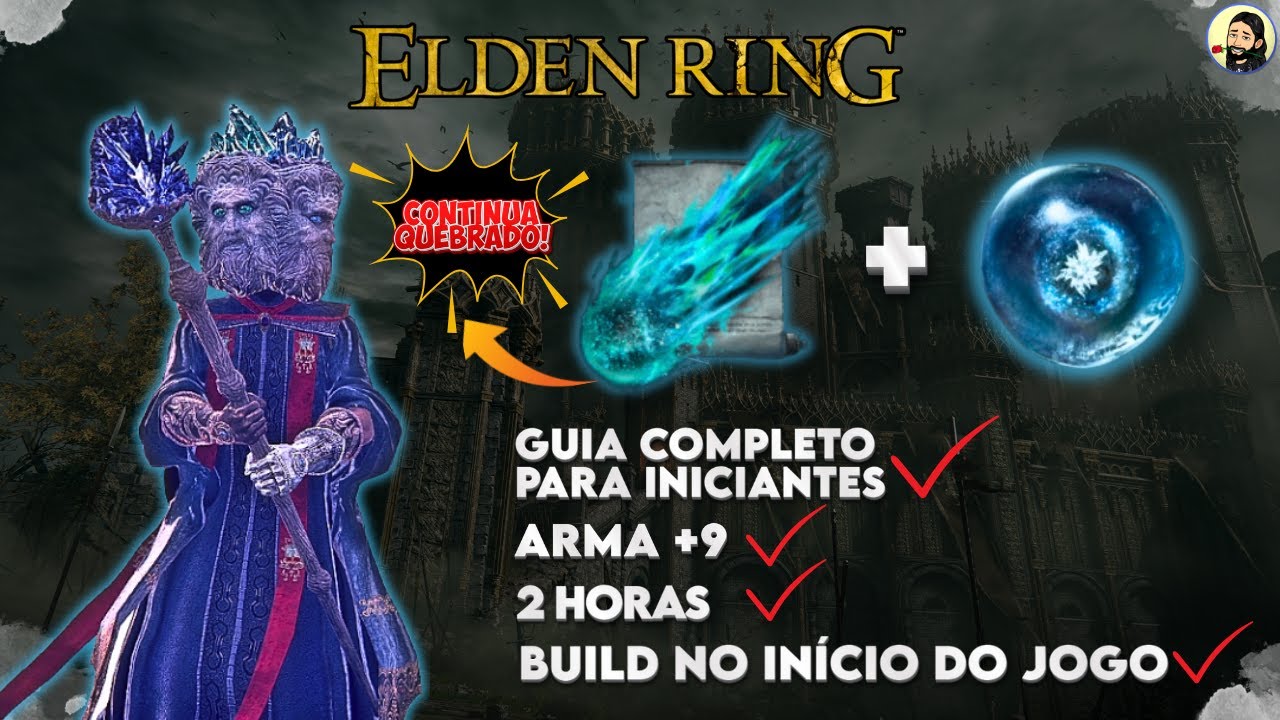 ELDEN RING: Essa Build de Mago Com B&oacute;lido Escuro &eacute; RID&Iacute;CULA! (Passo a Passo Completo 2025)