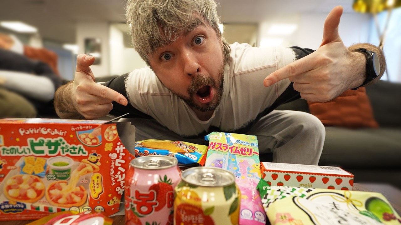Jacksepticeye Reviews Japanese Candy