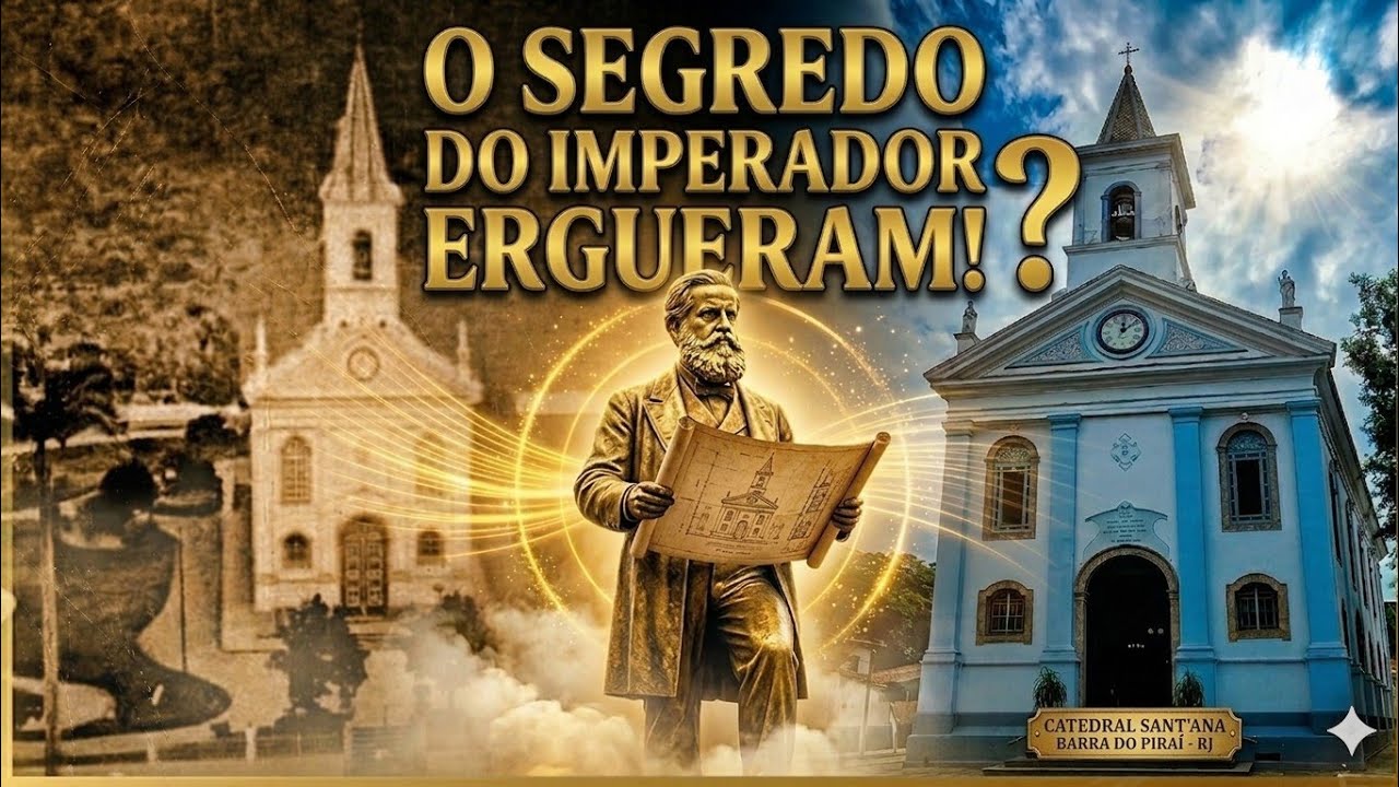 “A Catedral de Barra do Piraí que recebeu Dom Pedro II”