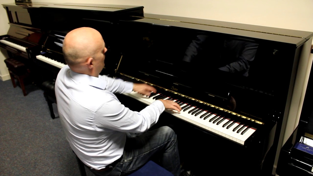 Boston 126 Upright Piano Demonstration