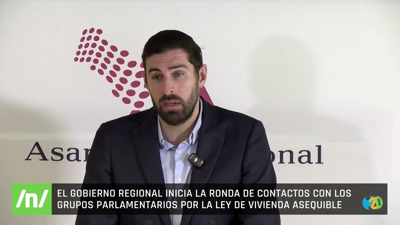 27/01/2026 El Gobierno Regional y VOX pactan medidas por la vivienda