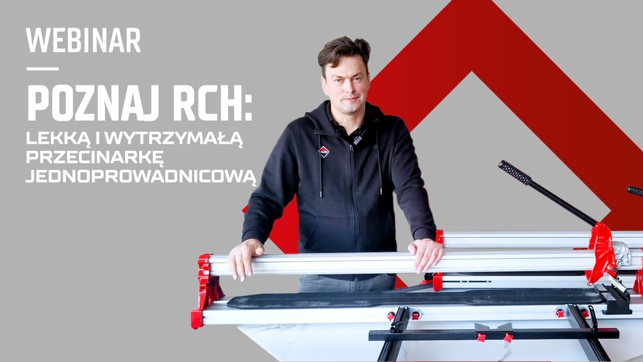 RUBI RCH - Profesjonalna przecinarka do glazury 120 cm z 4-letnią gwarancją
