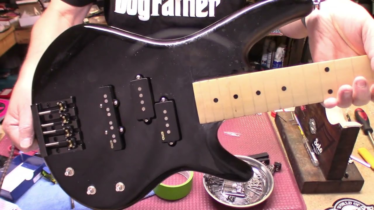 Ibanez Mikro Bass с улучшенными функциями Monster EP253