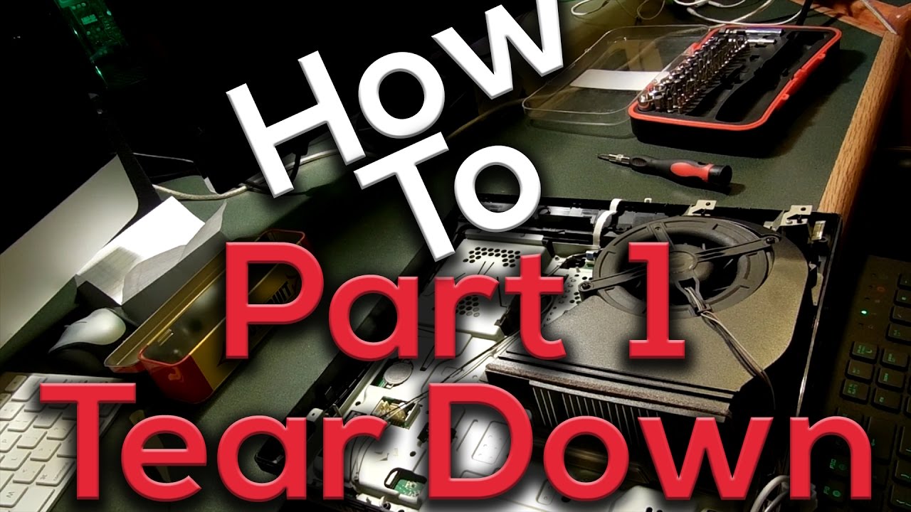 How To Downgrade And Jailbreak A PS3 | Part 1: Tear Down