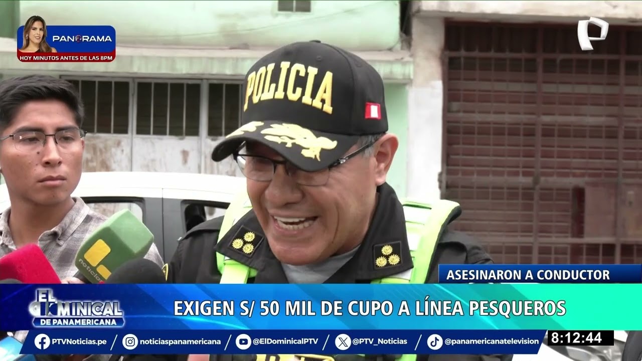 Reconstruyen asesinato de chofer de bus de línea Pesqueros en Santa Anita