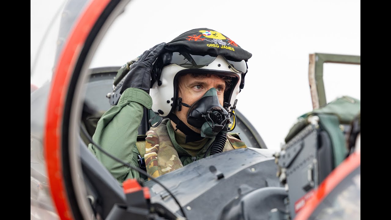 Behind the Scenes: Greg James’ Epic Flight with the Red Arrows 🎬 | BBC Children in Need Special