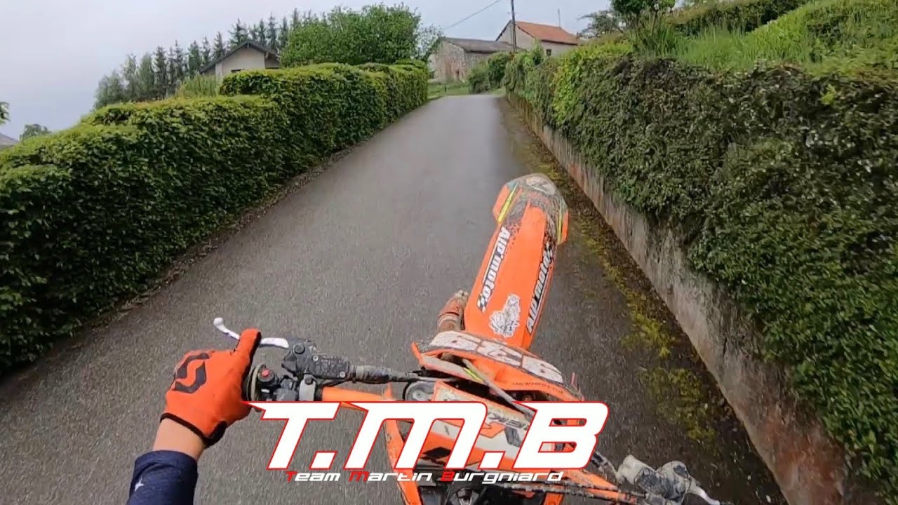 UNE APRÈS-MIDI EN 250 SX-F (CHEMIN+TERRAIN)