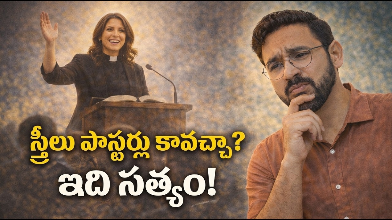 Women as Pastors | బైబిల్ ఏమి చెబుతుంది? | Bible knowledge #WomenInMinistry #BibleTruth #womenleader