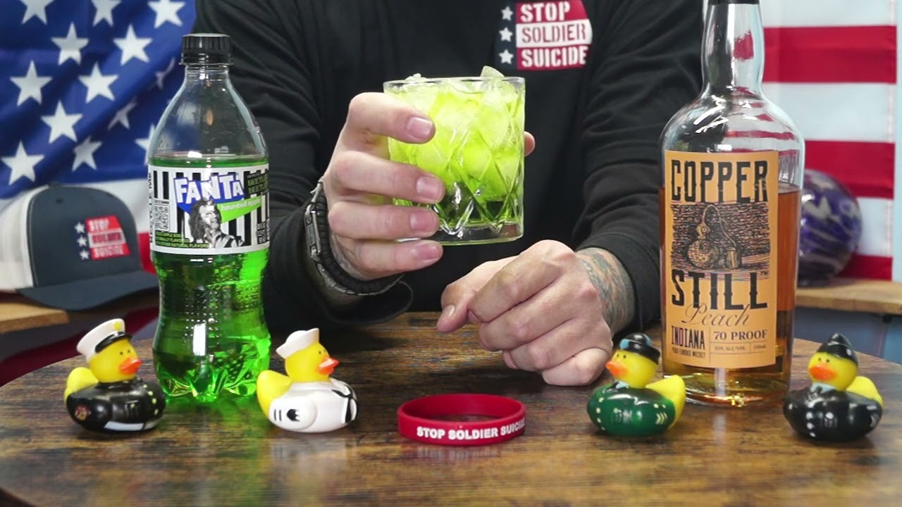 Vaughn Drake Jr - Copper Still Peach Whiskey & Fanta Haunted Apple Spiced Apple Soda