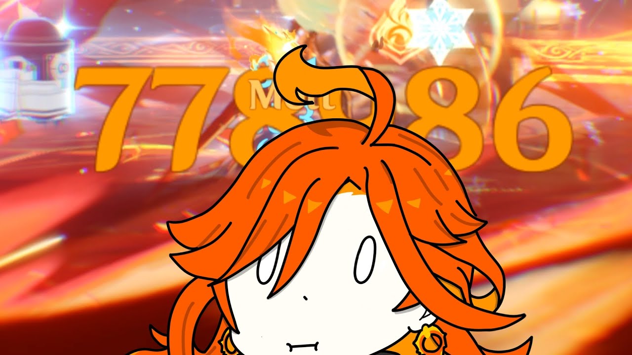 I pulled Mavuika because my Hu Tao didn't deal enough damage.
