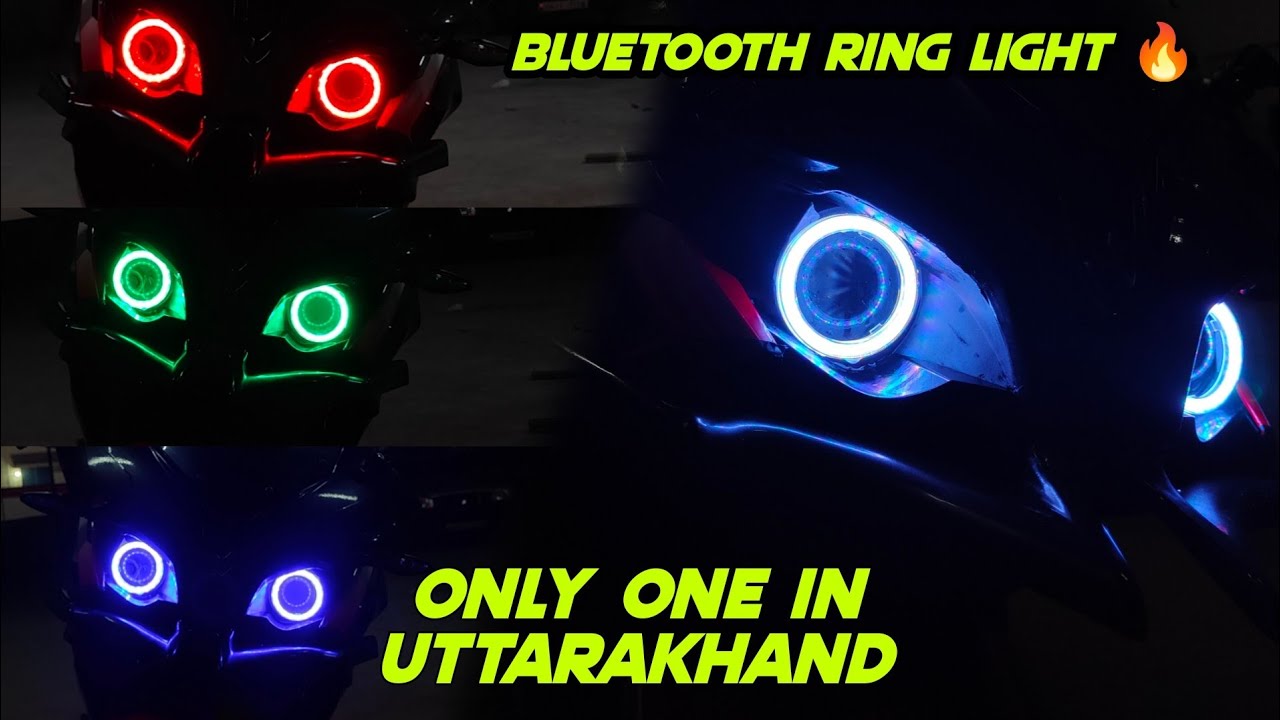 New modification in Rs200 🔥 | RGB ring light installed | first in Uttrakhand 🔥