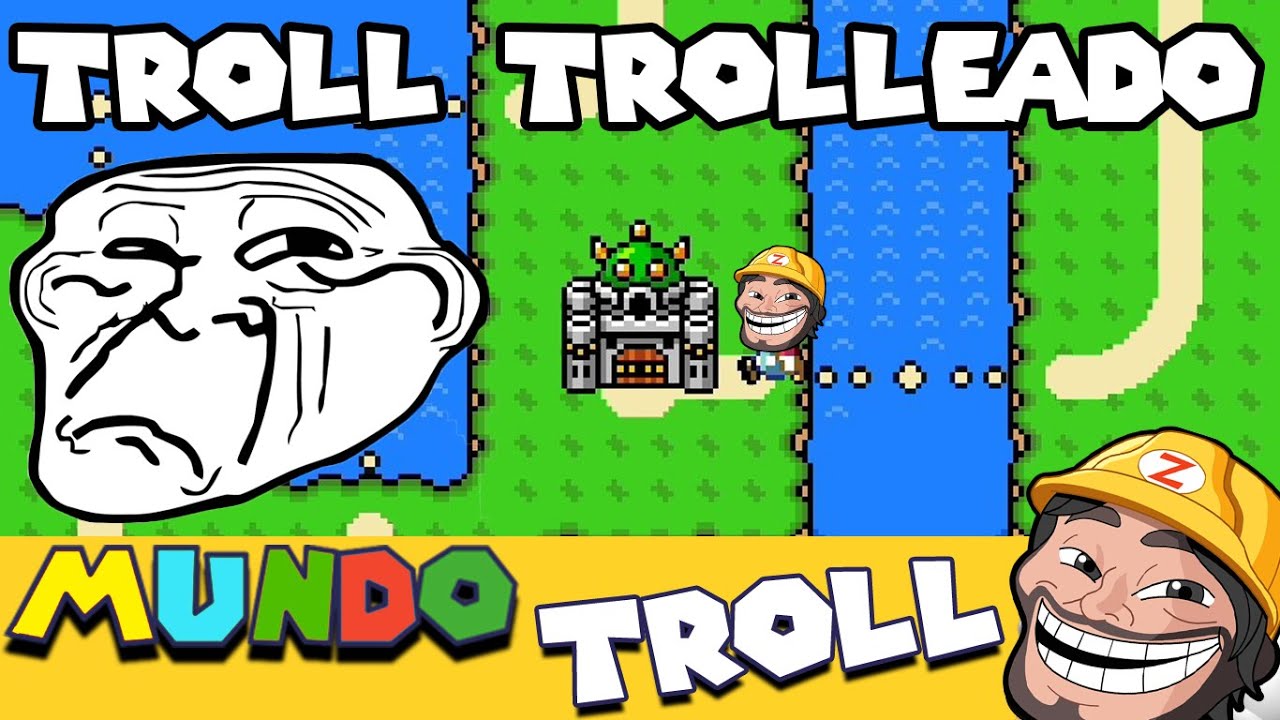 Burlé TODO un Mundo TROLL como NUNCA ANTES 🤯 - SUPER MUNDO TROLL - SMM2 - ZetaSSJ