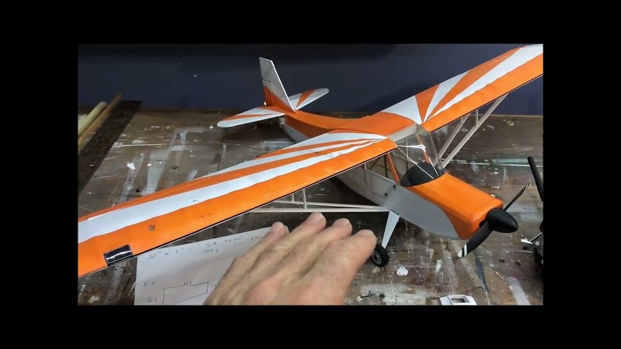 Guillows RC conversion P40 4