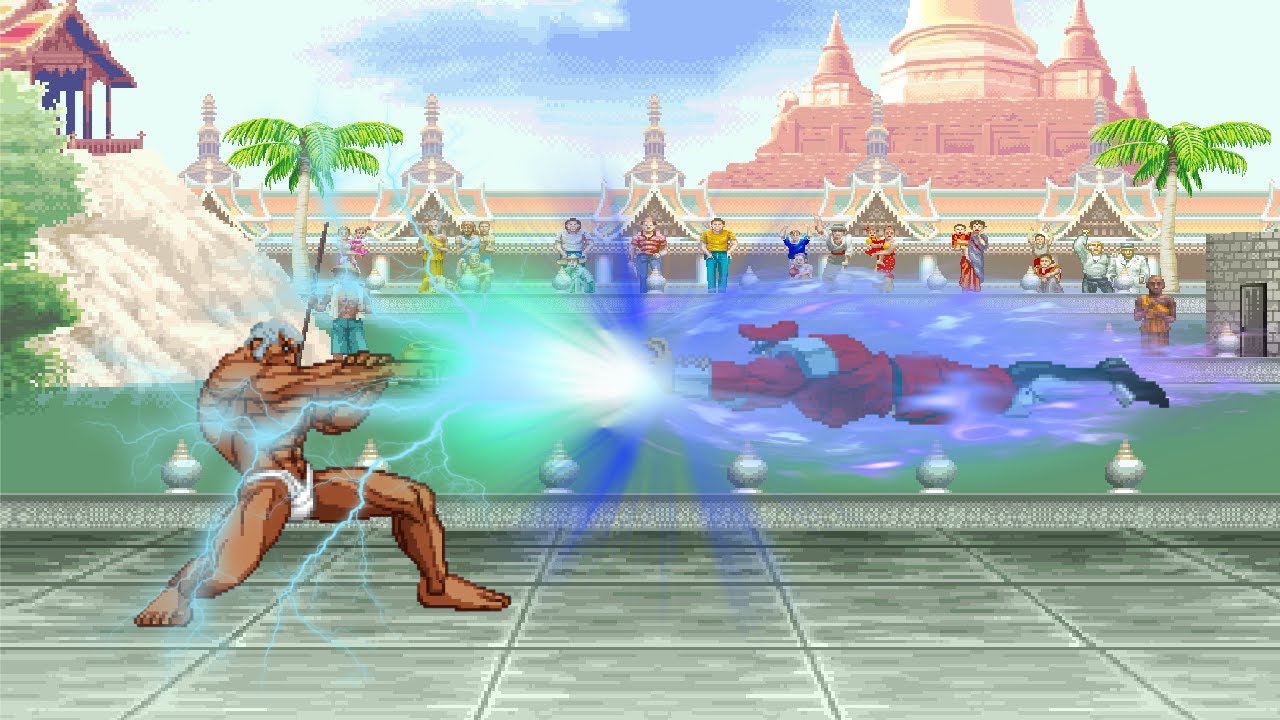 Urien Vs M.Bison - Street Fighter Boss Battle - CVS3/PotS Style Mugen