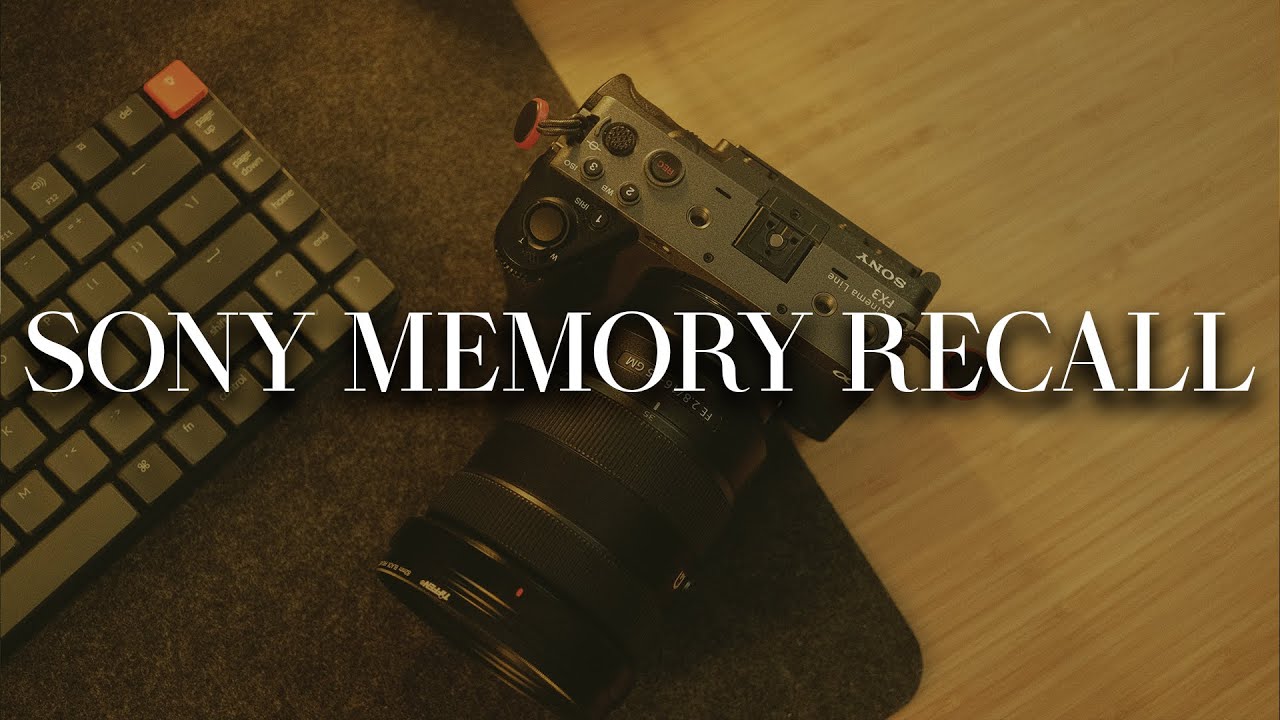 Вызов памяти Sony FX3 (M1, M2, M3)