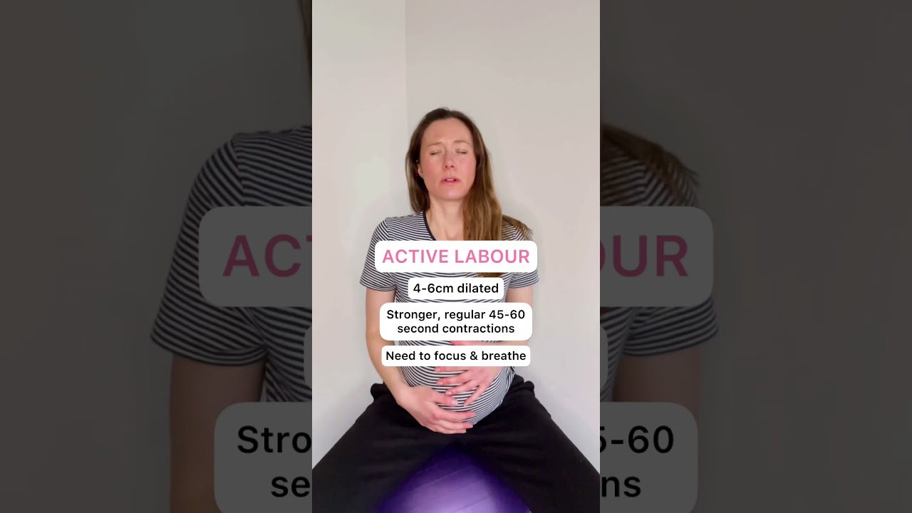 WATCH THIS! Stages of Labour🤰👶 #stagesoflabour #contractions #hypnobirthingwithanja