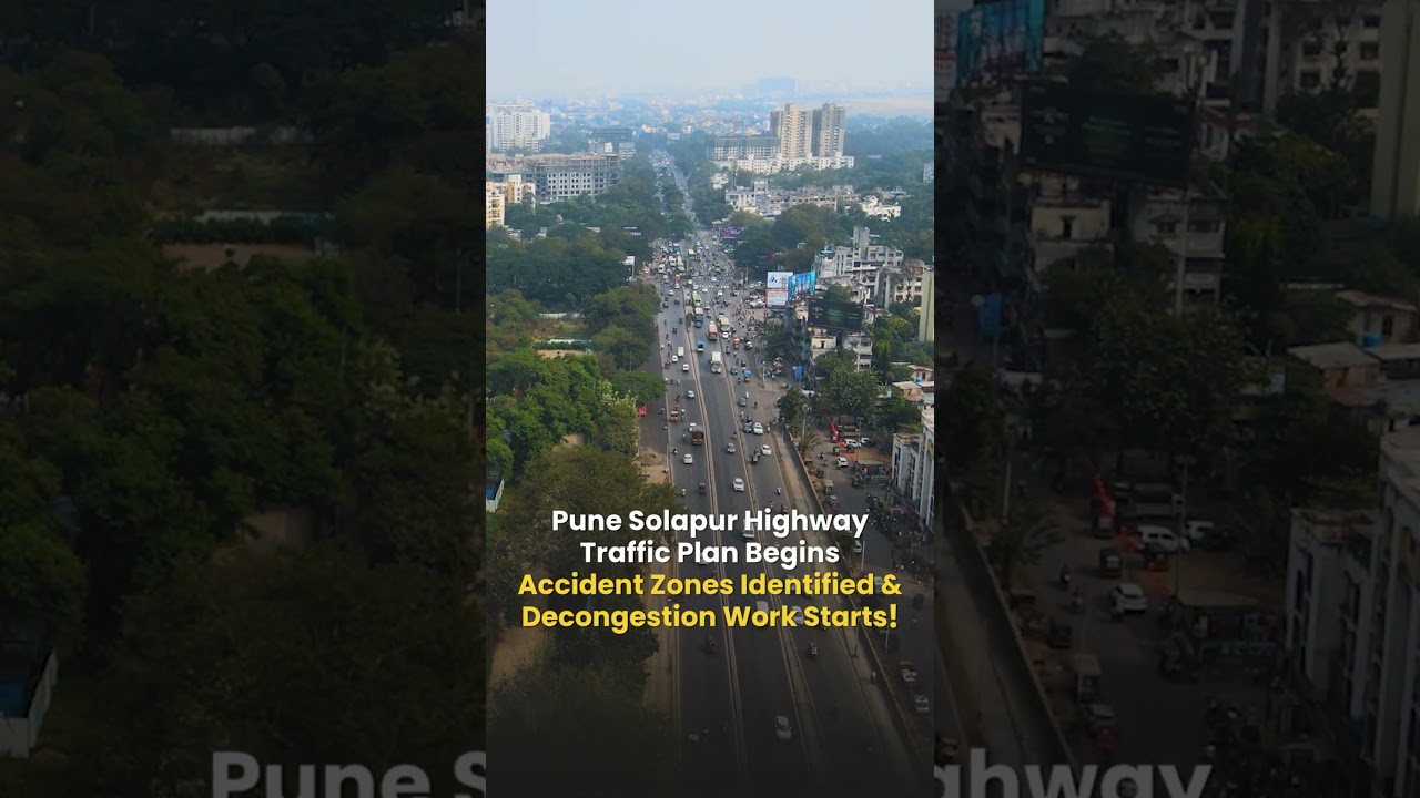 Pune Solapur Highway Traffic Plan Revealed | Road Safety Boost | Accident-Prone Spots Targeted #pune
